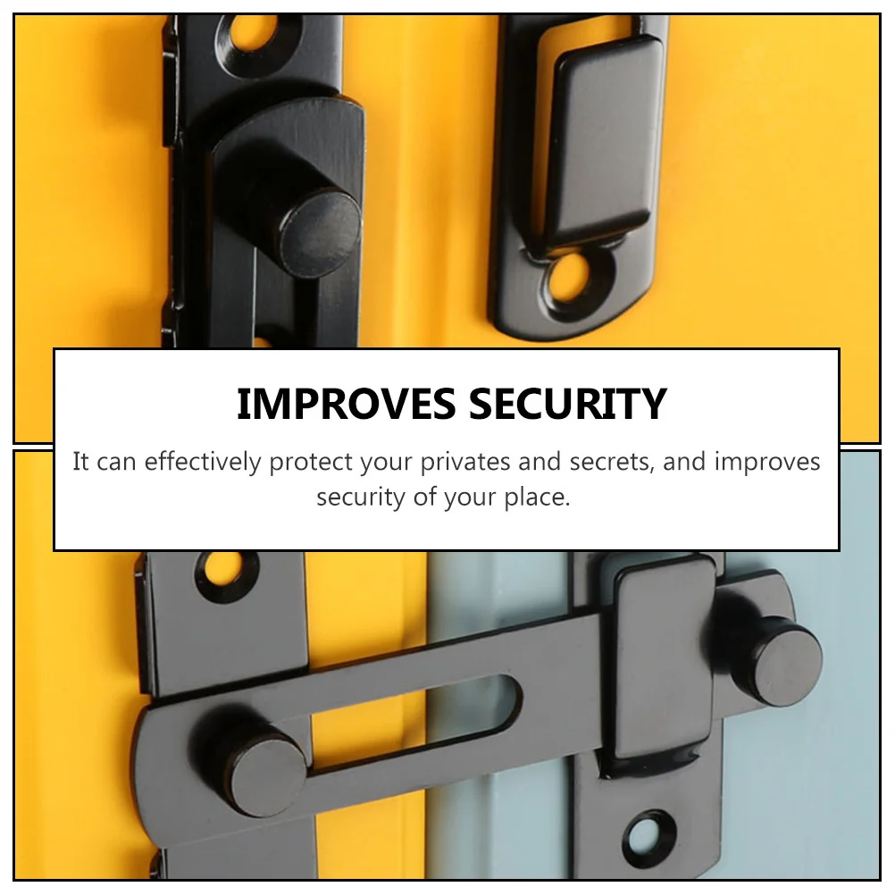 

1Pcs Premium Stainless Steel Sliding Door Lock Latch for Enhanced Security on Multiple Surfaces Door Bolt Lock