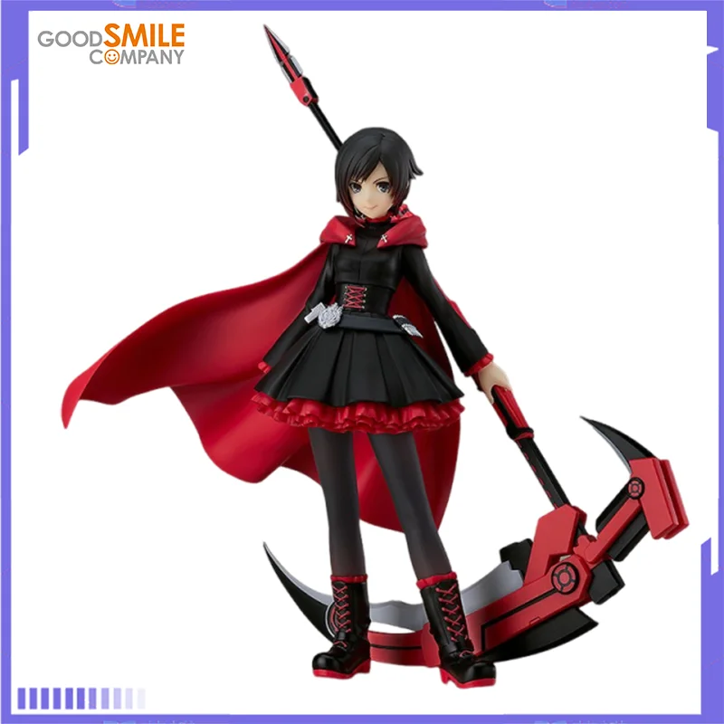 

In Stock Original Good Smile Company Pop Up Parade RWBY Ruby Rose Anime Figure Action Model Collectible Toys Gift