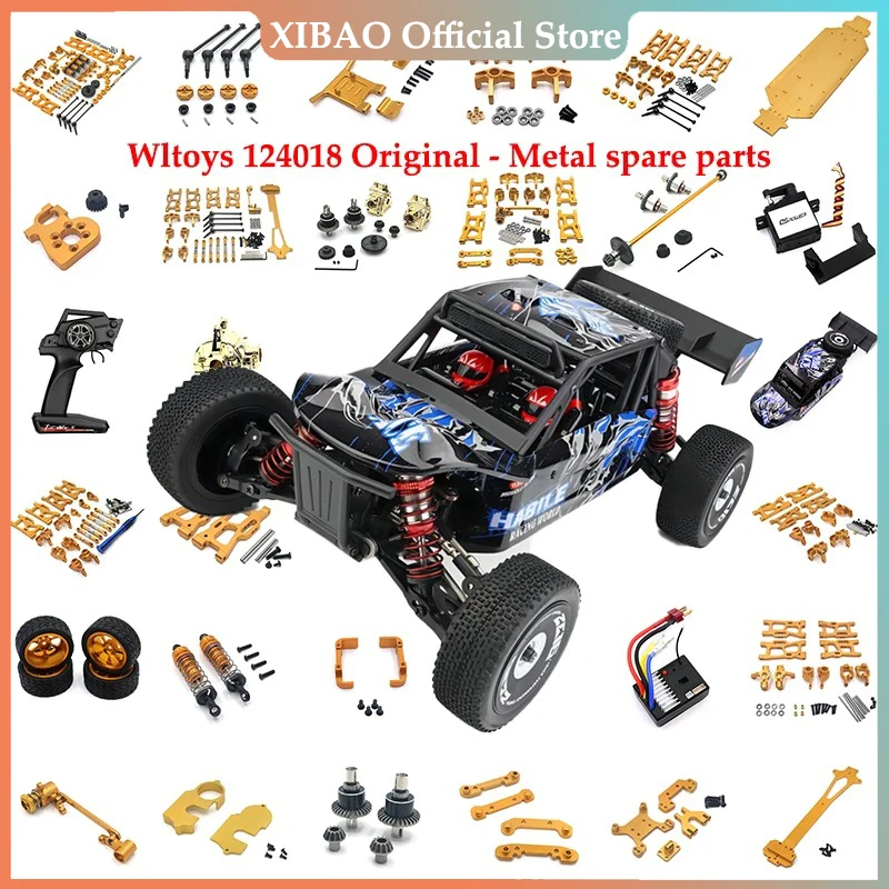 

WLtoys 124016 124017 124018 124019 124007 RC Car Spare Parts Car Chassis Metal Upgrade Floor Brushless Motor Rc Crawler Parts