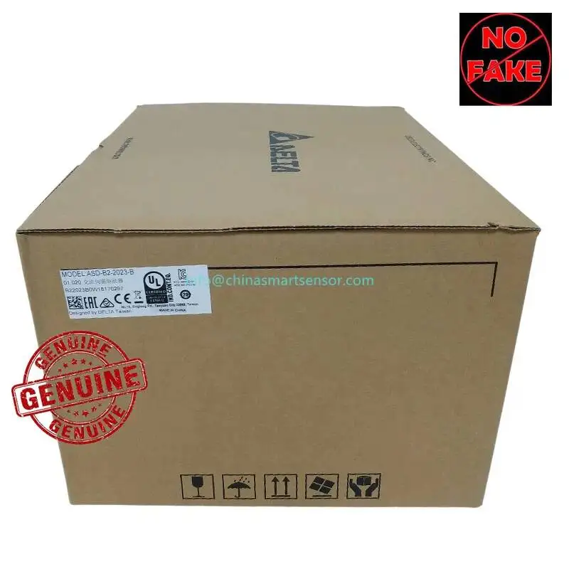Genuine 2Kw Servo Drive ASD-B2-2023-B 3Ph 0 to 200 Hz 13.4A 110V Output Suitable for Servo Motor ECMA-C21020RS or ECMA-C11020RS
