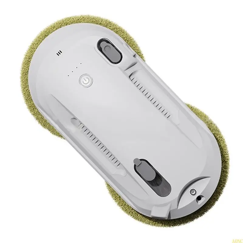 진공 모터 및 안전 로프 보호 기능이있는 A0NC 소형 창 클리너 ABS 텍스처