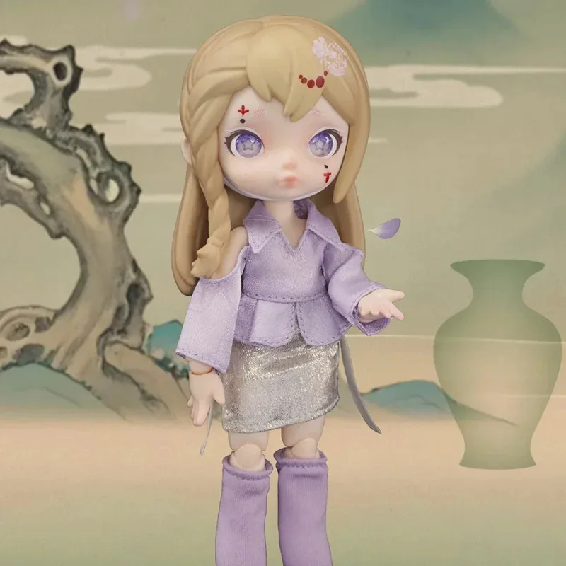 

Presale 60 days TOCITY Laura Luminous Melody Series Blind Box 1/12 Bjd Blind Box Mystery Box Cute Action Anime Figures Dolls