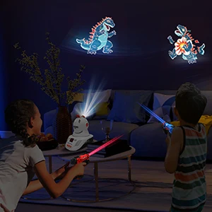 CSTAG Projektor Ente UFO Jagd Schießen Spiel Kinder Geschenke Spielzeug Für Jungen Laser Tag Infrarot Mini Pistole Pistolen Kampf Spiel Indoor – Detail 7