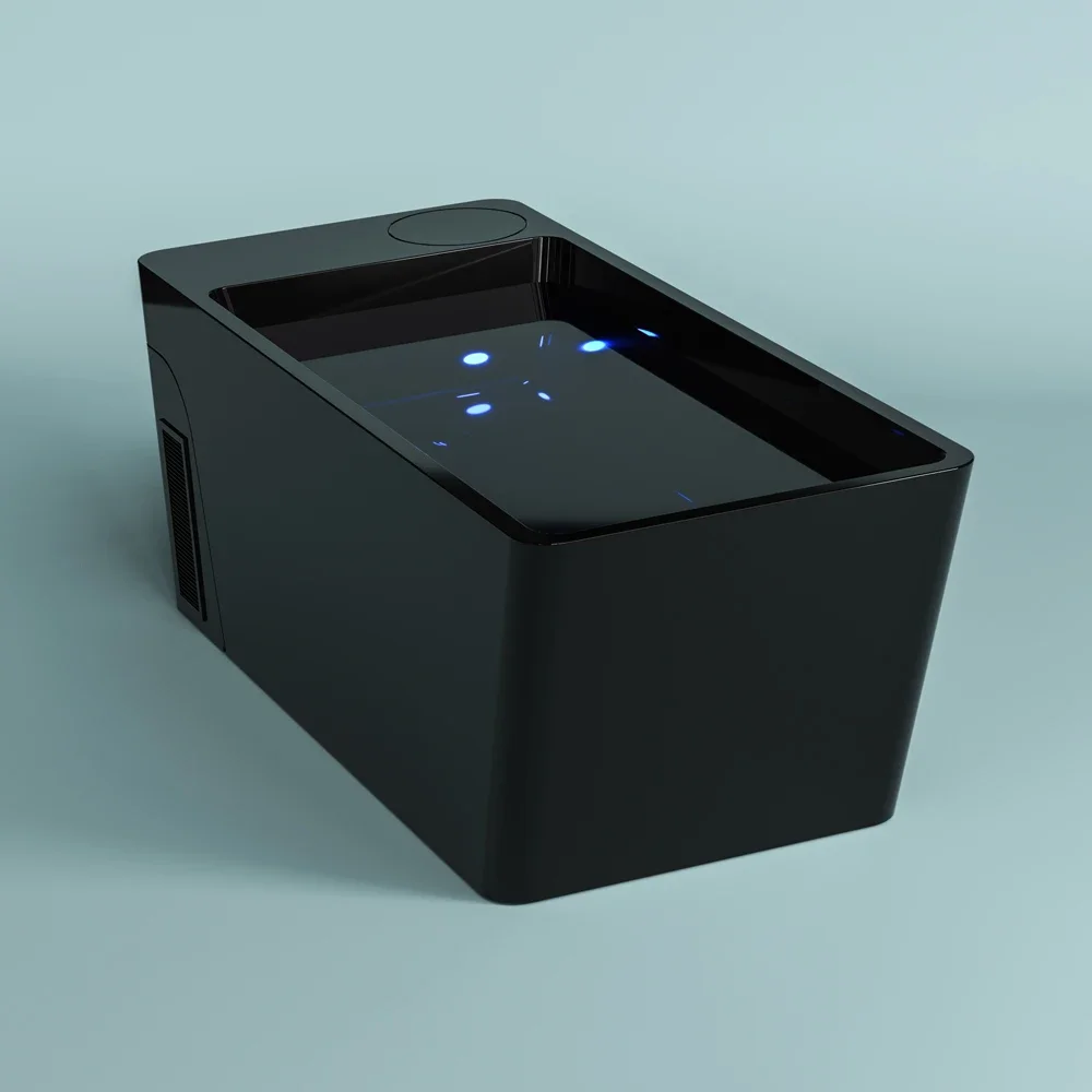 Wifi App Control Cold Plunge All In One Acrylic Ice Bath Tub Cold Plunge Pool With Chiller Filter water cooler for Recovery