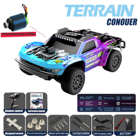 WLtoys Alloy Car 124016 124017, 144010, 144001 144016 Brushless Motor High-speed Short Truck Four-wheel Drive Remote Control Car