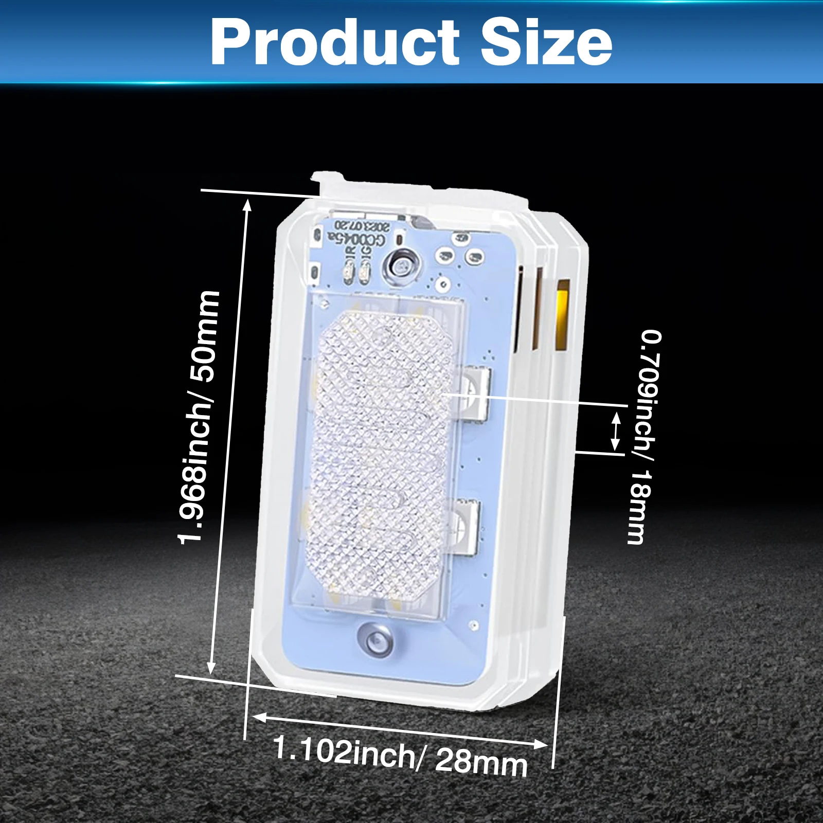 4 قطعة ضوء تحذير LED للسيارة لاسلكي 11 أضواء ستروب LED مع جهاز تحكم عن بعد متعدد الوظائف للسيارات والدراجات النارية ضوء ديكور #6