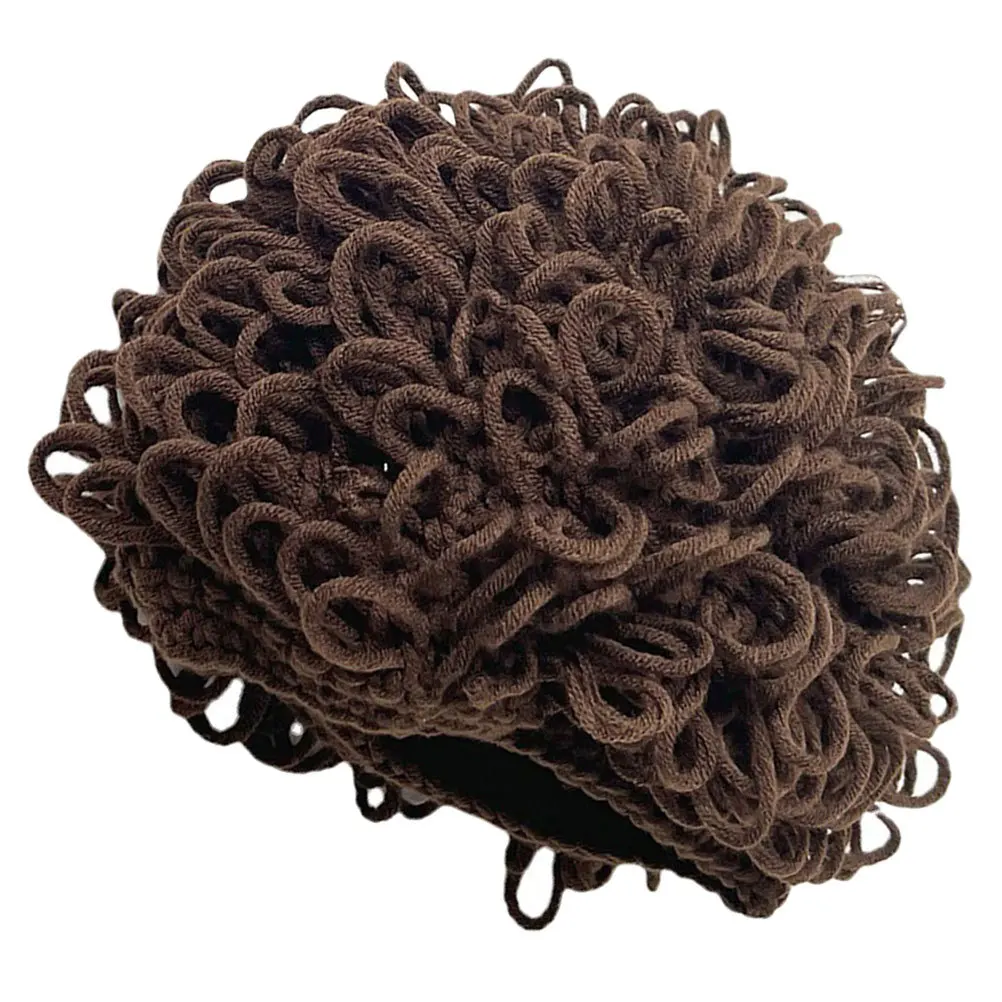 

Baby Woolen Yarn Knitted Winter Hat Soft Cozy Infant Knit Cap Warm Toddler Hat Cute Decor Hats for Baby Kids Hats Winter