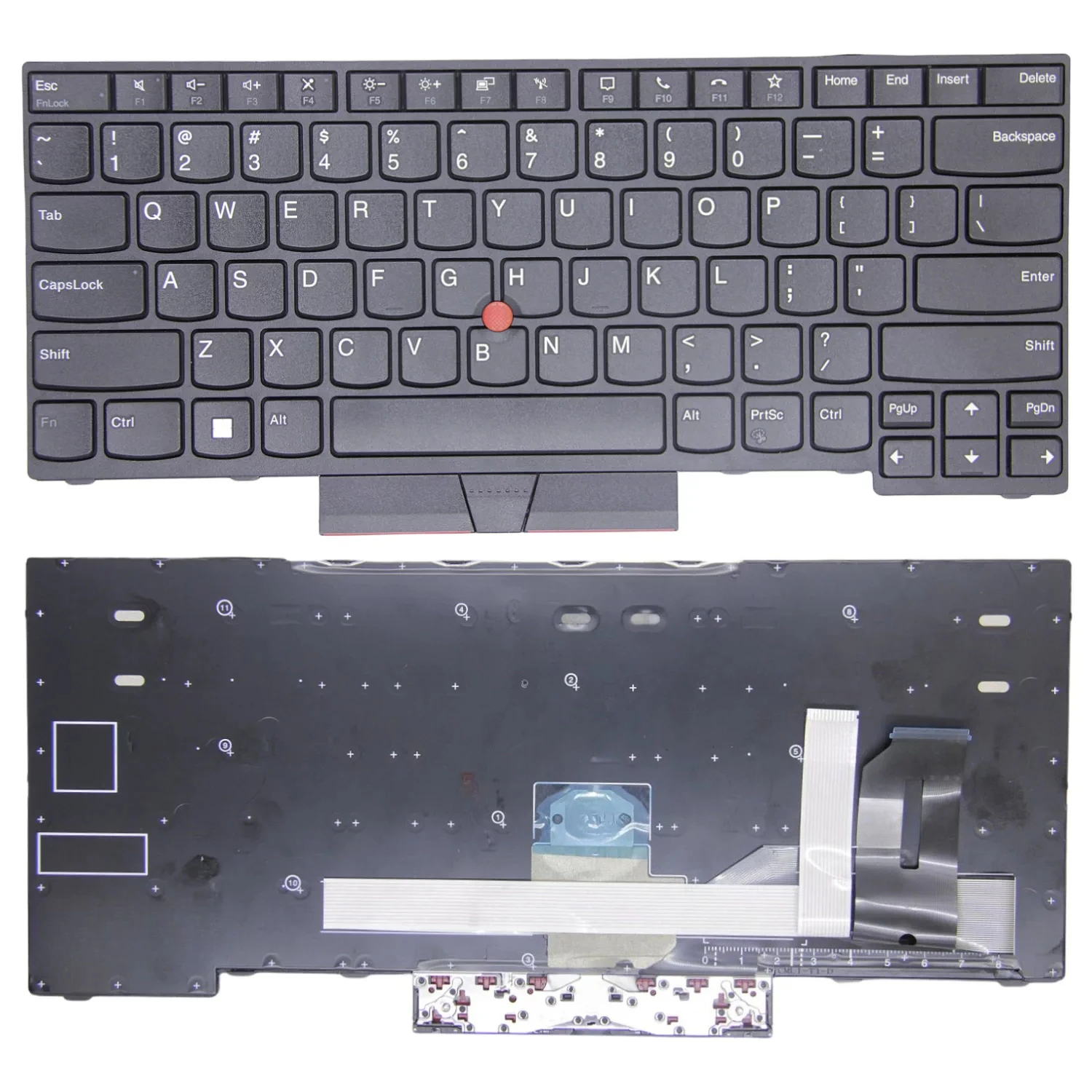 for Lenovo E480 T480S L380 L480 T14 E490 T490 E495 R480 Keyboard L390 with phone logo