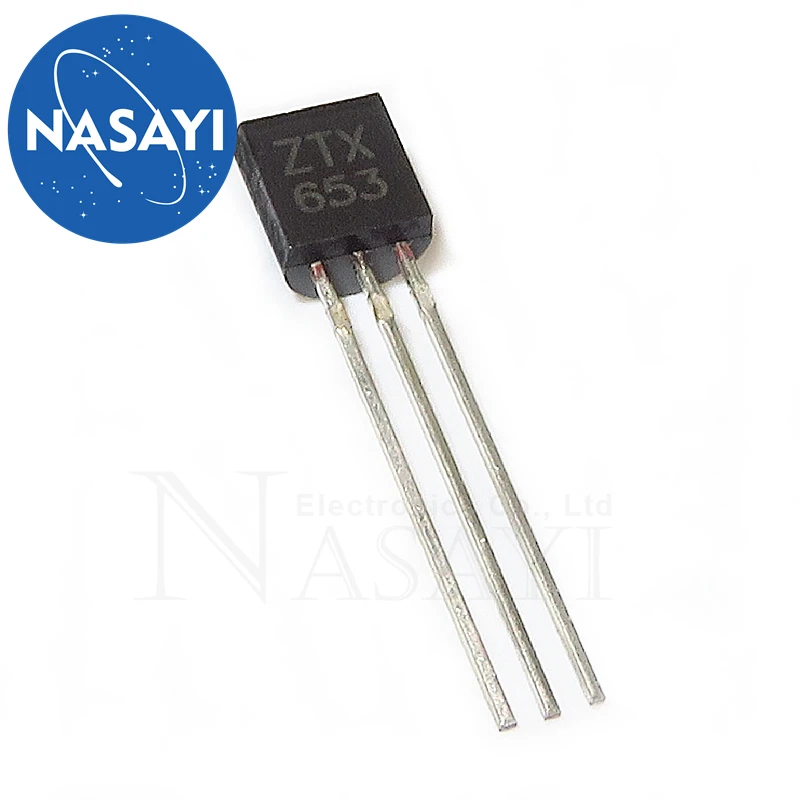 

10PCS ZTX653 653 TO-92S