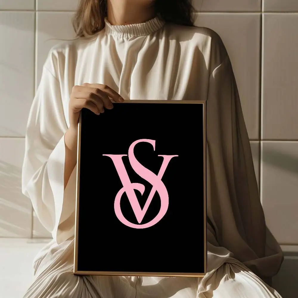 V-Victorias-Fashion-S-Secret أنيمي الملصقات لزجة HD جودة جدار الفن الرجعية الملصقات للمنزل جدار ديكور #4