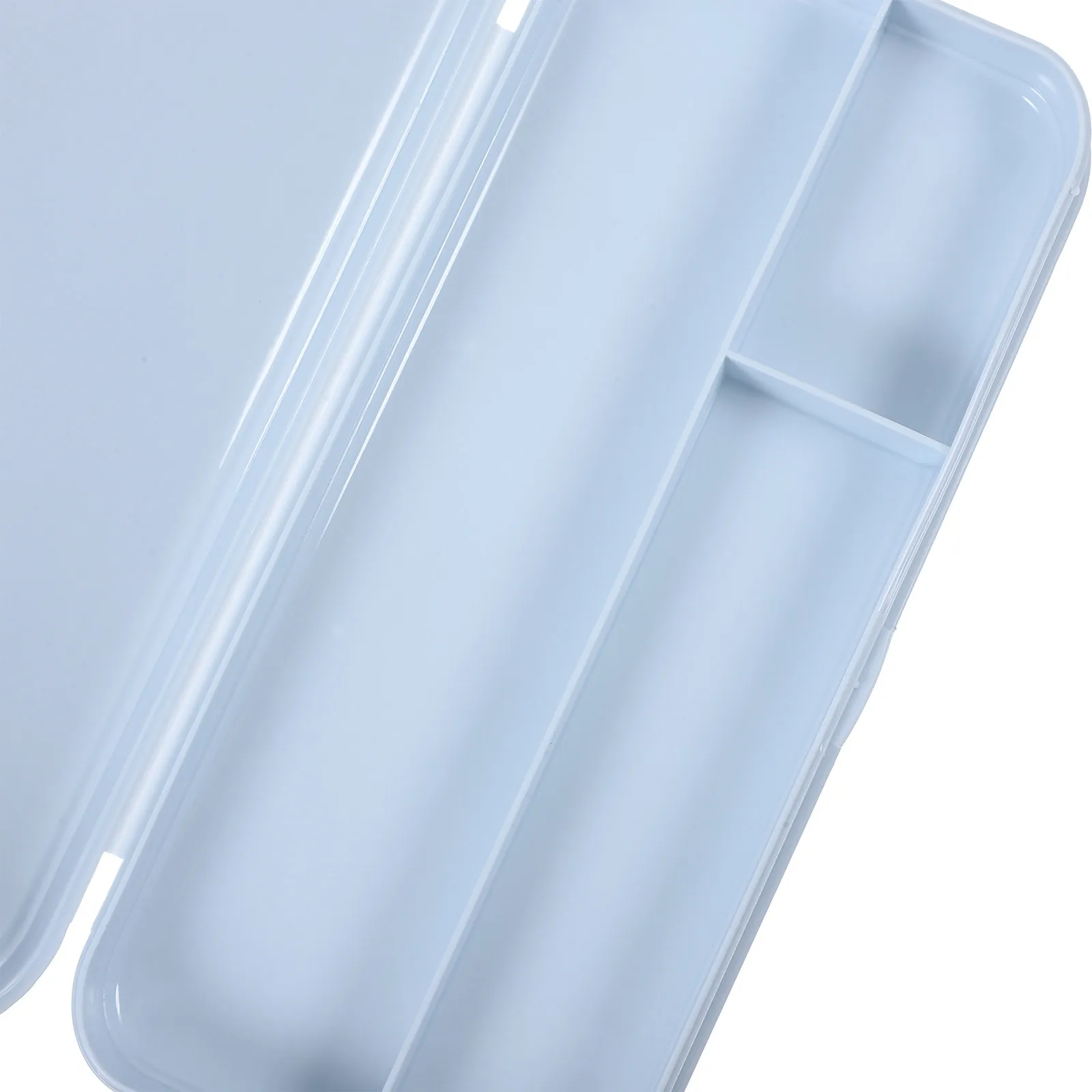 Portable Plastic Pencil Box Strong Safe Material Clutter Backpack Organizer for Pens Pencils Cosmetics Jewelry