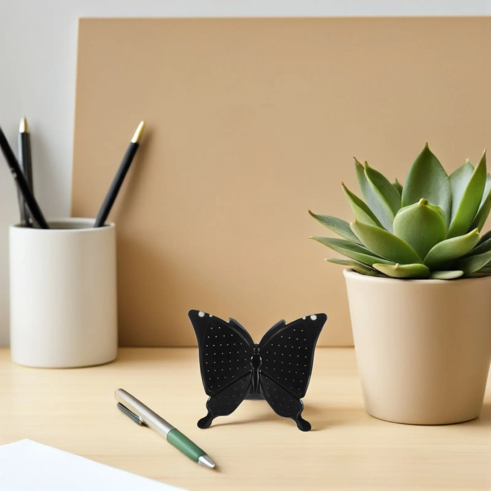 

Butterfly Jewelry Organizer 96 Holes Earring Display Stand Desktop Rack Storage for Earrings Studs Bedroom Vanity Use