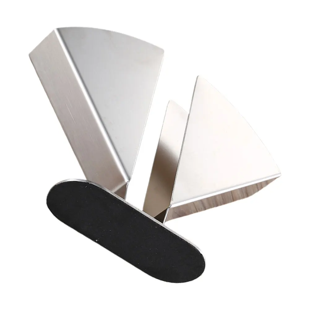 

Stainless Steel Vertical Tissue Holder Modern Napkin Rack Smooth Edge Long Life No Rust Small Size Lightweight Kitchen Bar Use