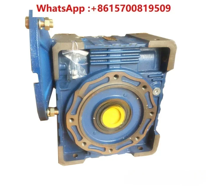 Aluminum alloy box gear reducer RV075 with 1.5kw aluminum shell motor