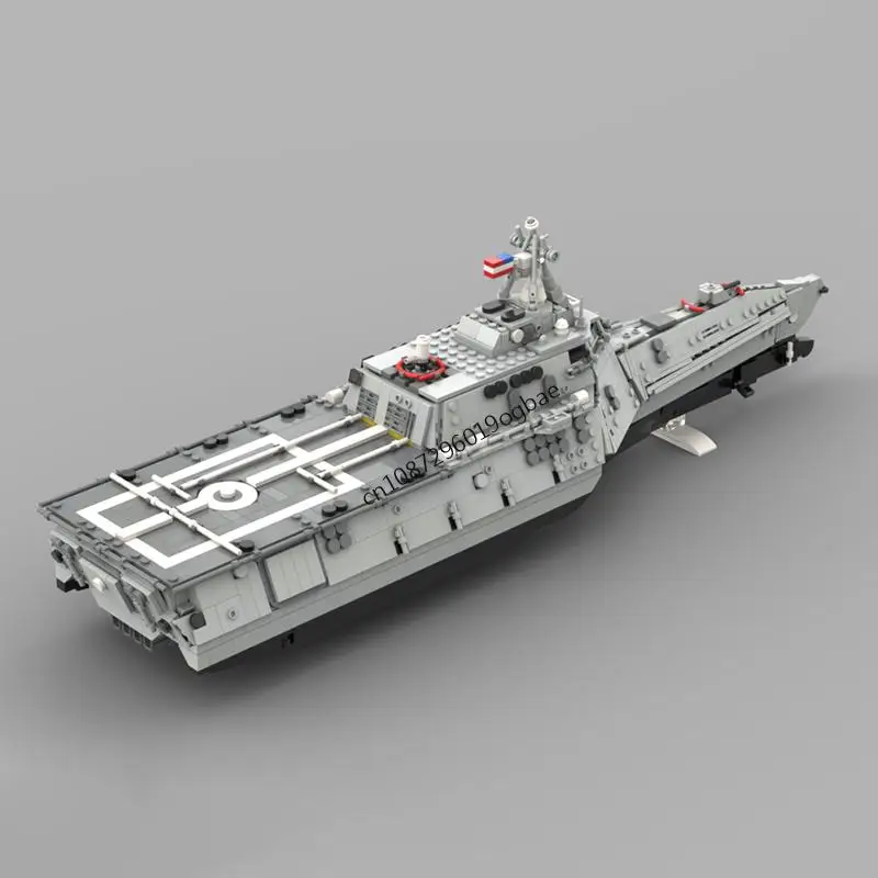 Nuevo 1529 Uds. Moc armas militares independencia (Lcs-2) modelo de bloques de construcción tecnología Diy montaje juguetes para niños regalos de vacaciones para niños
