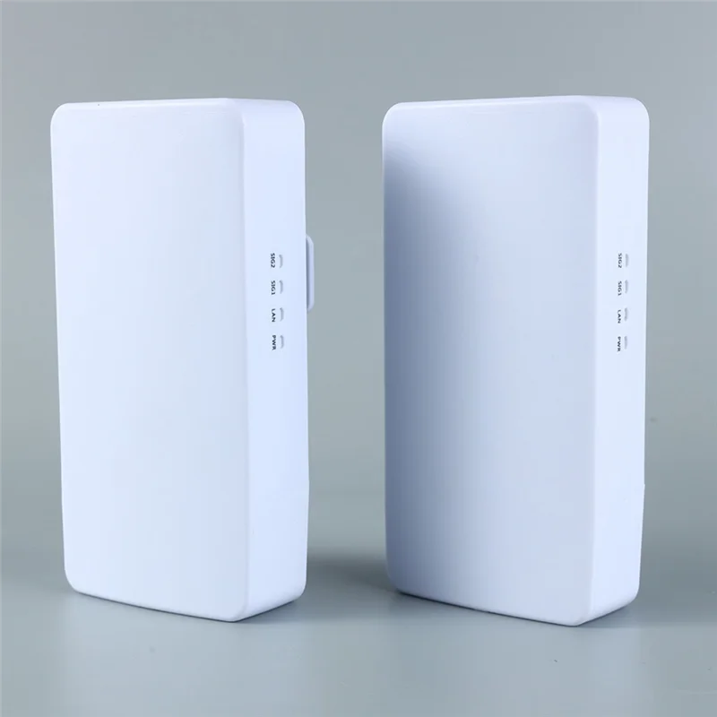 Outdoor WIFI Router Wireless Bridge 2.4G Wifi Repeater 300Mbps Point to Point Wifi Signal Amplifier Range 1KM EU Plug