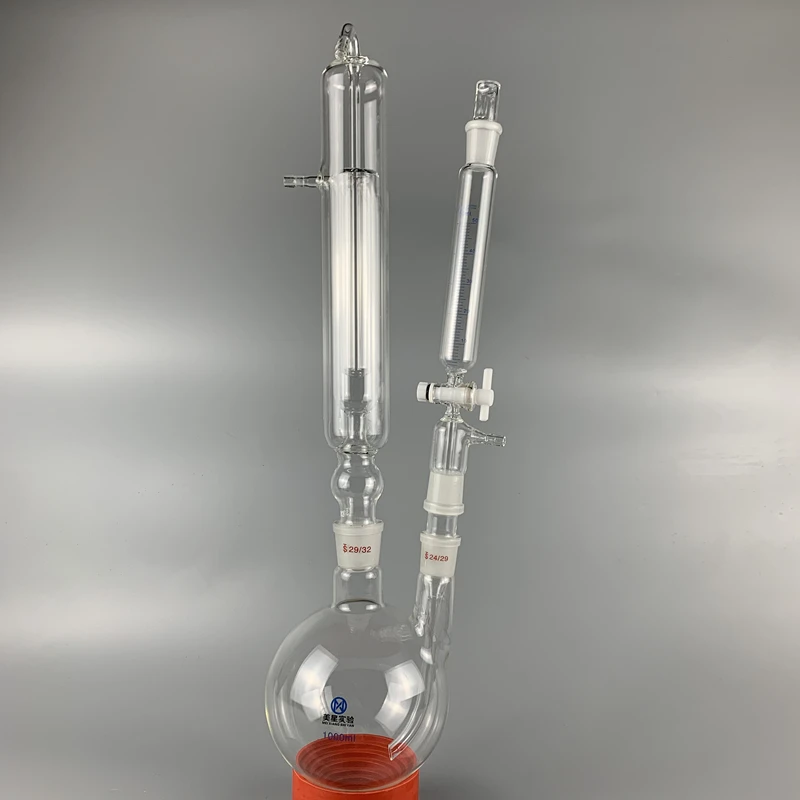 Acid-base titration distillation instrument device glass nitrogen-filled distiller 1000ml pharmacopoeia method tester