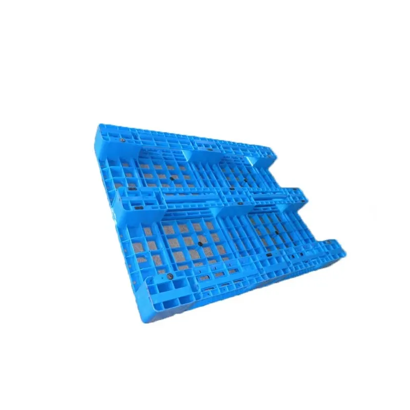 Packaging and Printing Style Plastic Pallet European Pallet with Steel Insertion