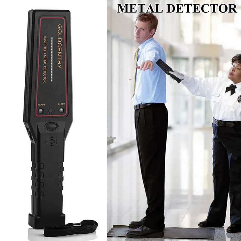 GC1002 High-precision Hand-held Metal Detector Small Dangerous Goods Inspection Security Scanner Wood Nail Detector