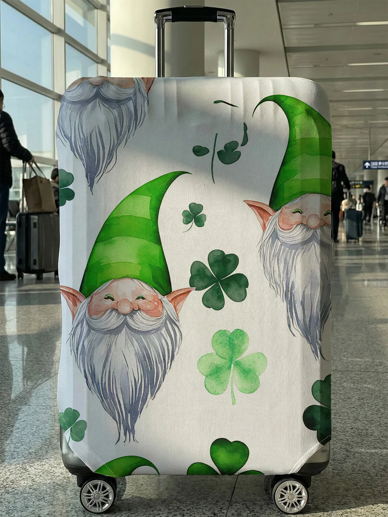 

Защитный чехол для багажа Clover, подходит для багажных чехлов размером 18-32 дюйма, чехлов для ручек багажа, дорожных аксессуаров.