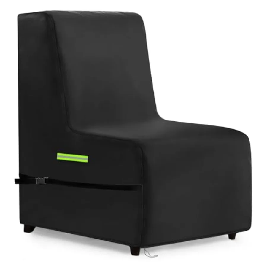 

Чехол для уличного кресла-реклайнера, водонепроницаемый, сверхпрочный, всепогодная защита, ткань Оксфорд 600D, для газона/сада