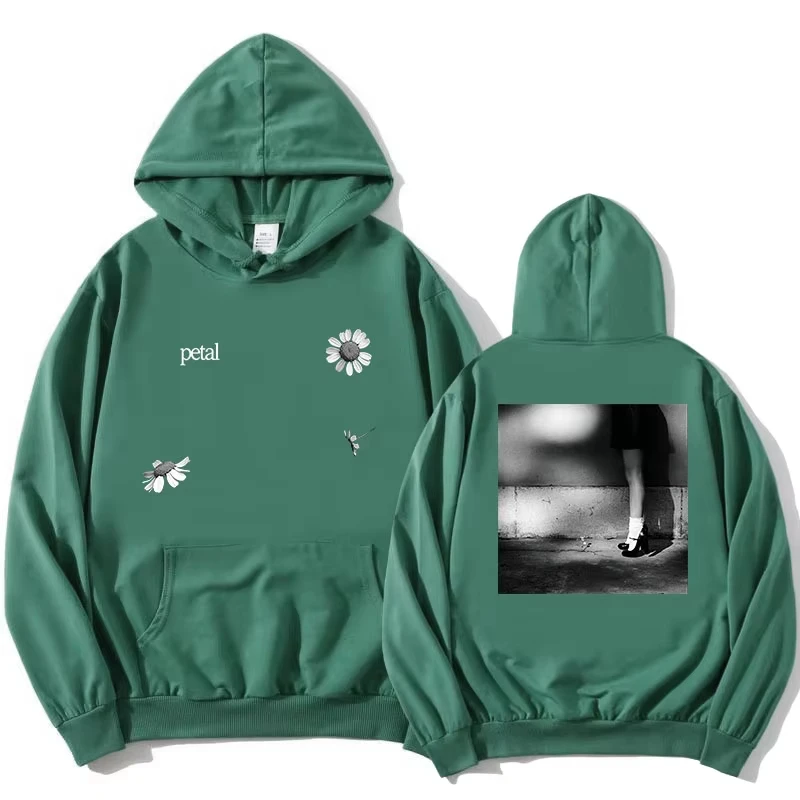 Ariana Grande Petal Hoodies, langärmelige, modische Kapuzenpullover, Grafik-Design, lässiger, lockerer Schnitt, bedruckte Pullover, unisex. – Detail 19
