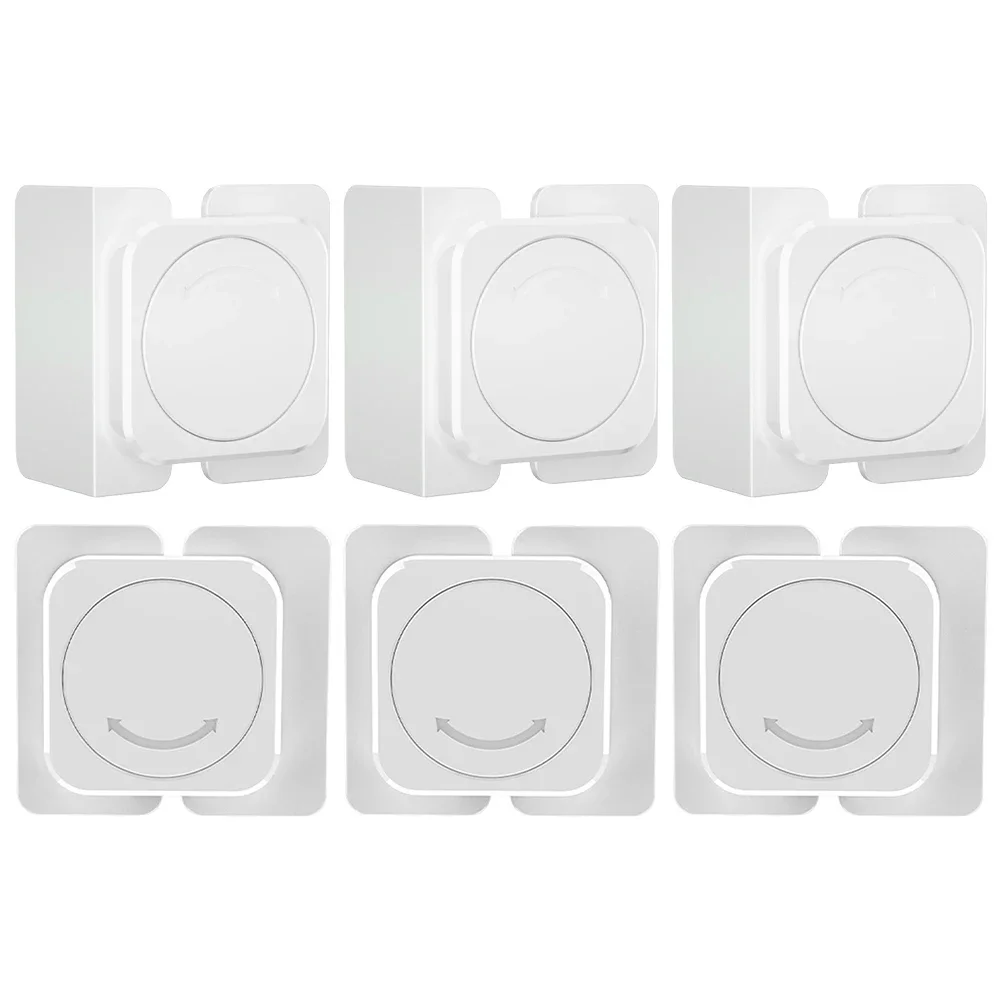 

Door And Drawer Locks Cabinet Locks Childproofing Sturdy ABS Material Convenient Home Safety Set Of Six Cabinet Locks