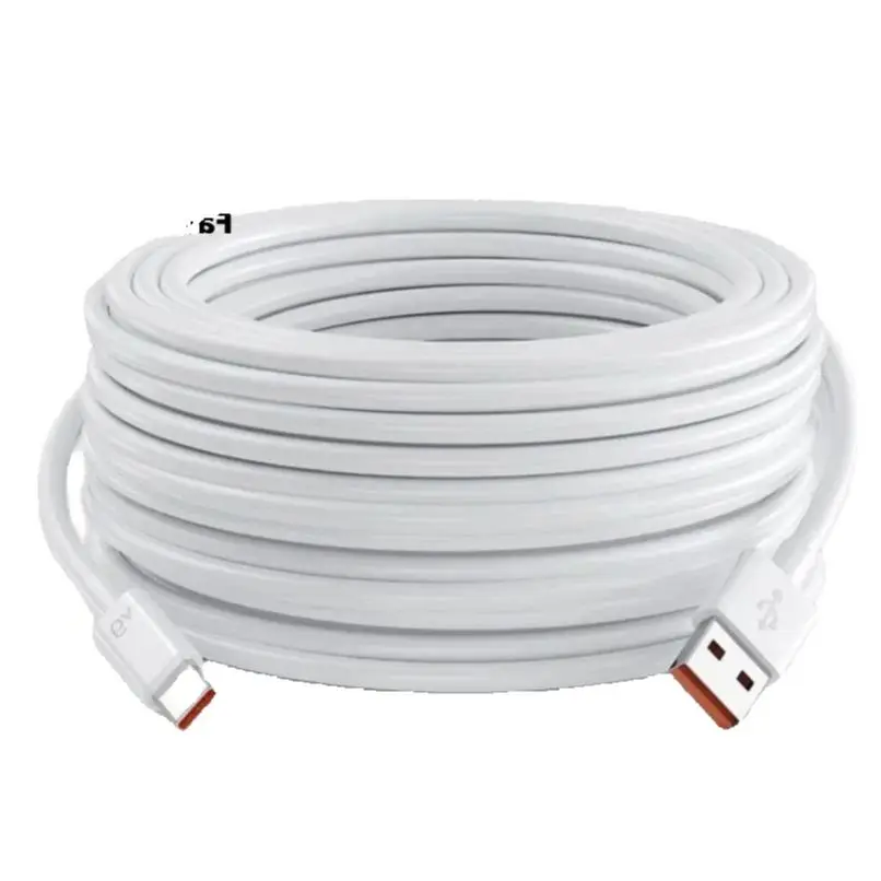 12M-1M Super Long USB Type C Charging Cable Extra Long Extend Charger Wire Cord for Xiaomi Samsung Huawei TypeC Mobile Phone