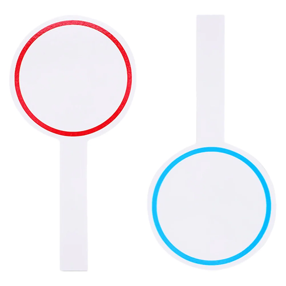 Dry Erase Lap Boards Score Scoreboard for Voting Handheld DIY Blank Writing White