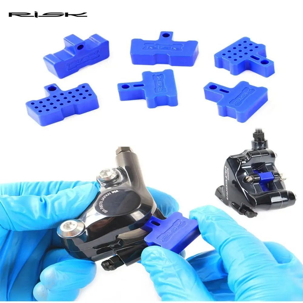 Risk Washer Hydraulic Disc Brake Instert Tool Spreader Bleed Spacer Brake Caliper Pad Piston Retainer Bicycle Brake Spacer