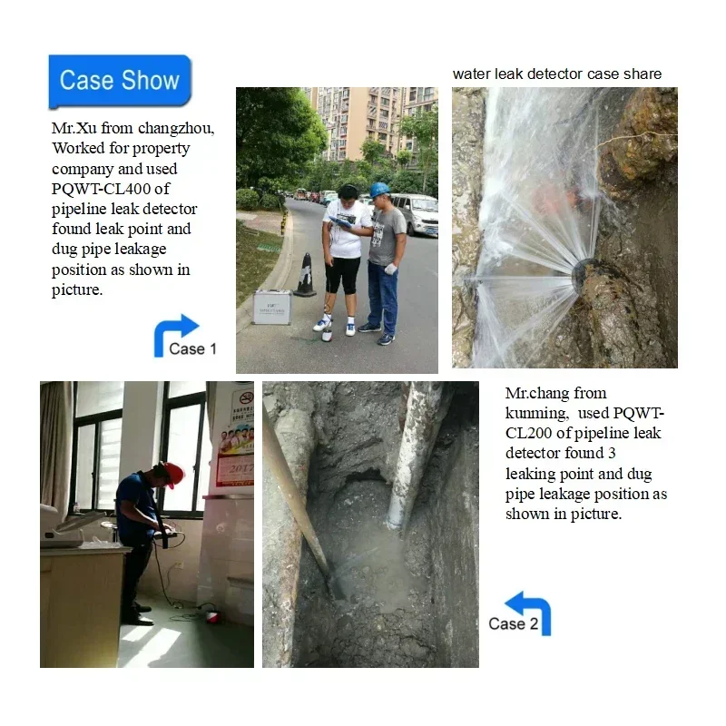 

Best Seller FirstProfessional Plumbing Tools Underground Pipe Leak Detection Device PQWT CL300 Water Leak Detector