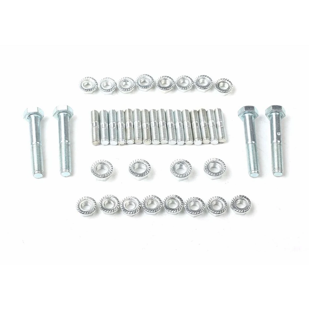 High-Quality Stainless Steel Long Tube Headers for 1996–2004 Ford Mustang GT 4.6L V8 – Silver Performance Manifold 5