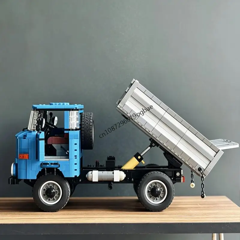 1460PCS IFA W 50 TGX Engineering Container tractor unit Dump Truck model DIY creative technology Assembly Puzzle birthday Gift