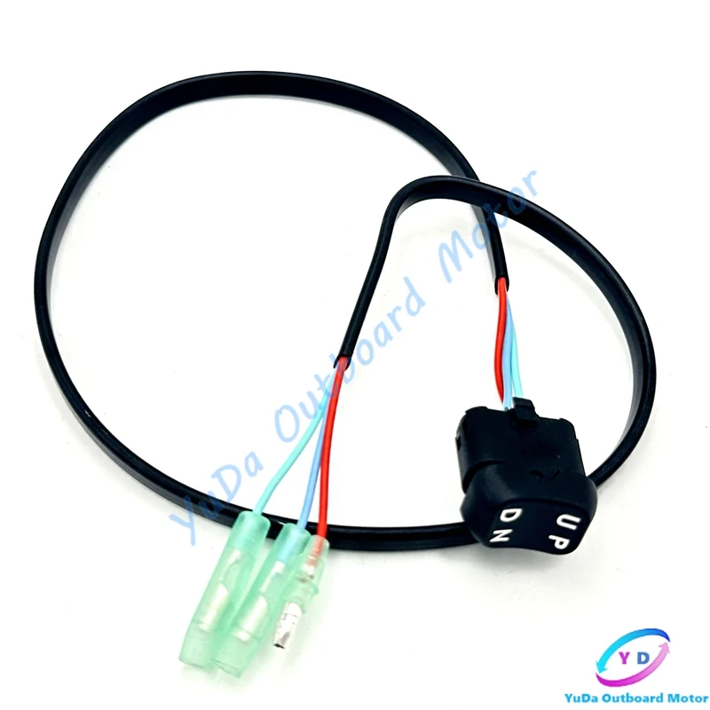 

704-82563 Trim & Tilt Switch Assy For Yamaha Outboard Motor Remote Control Box Switch 704-82563-31(Line Length 70cm/27.6in)