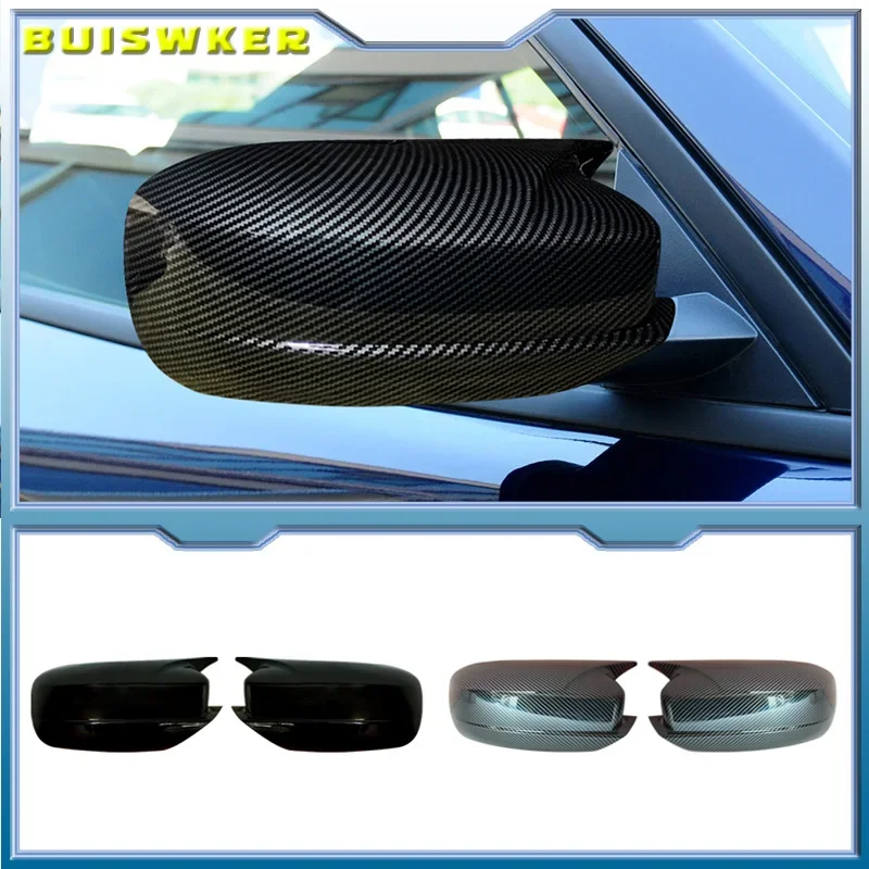 

Rearview Mirror Cover Caps For Dodge Charger SRT 2011-2022 Chrysler 300 2011-2019 Rearview Mirror Cover Caps Car Accessories