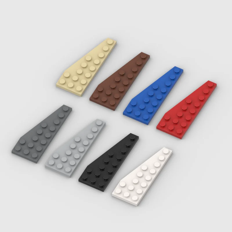 *Left Plate 3X8 W/Angle*50305 10pcsDIY enlighten block bricks,Compatible With Other Assembles Particles