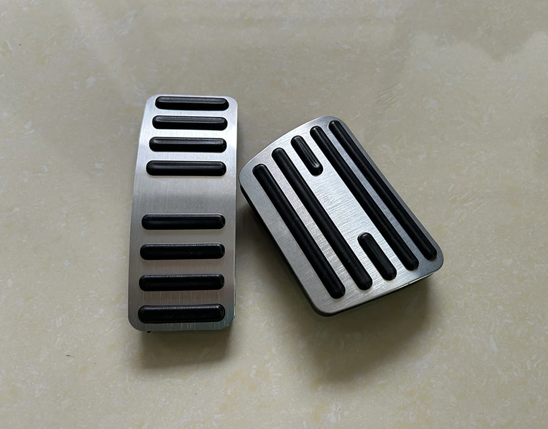 Aluminum Fit SAIC MGS5 MG S5 EV 2024 2025 Accelerater Pedal Fuel Gas Pad Brake Foot  Suport Cover Anti-SkipCar Accessory
