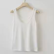 Tank Top Essential Sleeveless Casual Womens Lightweight Soft - White