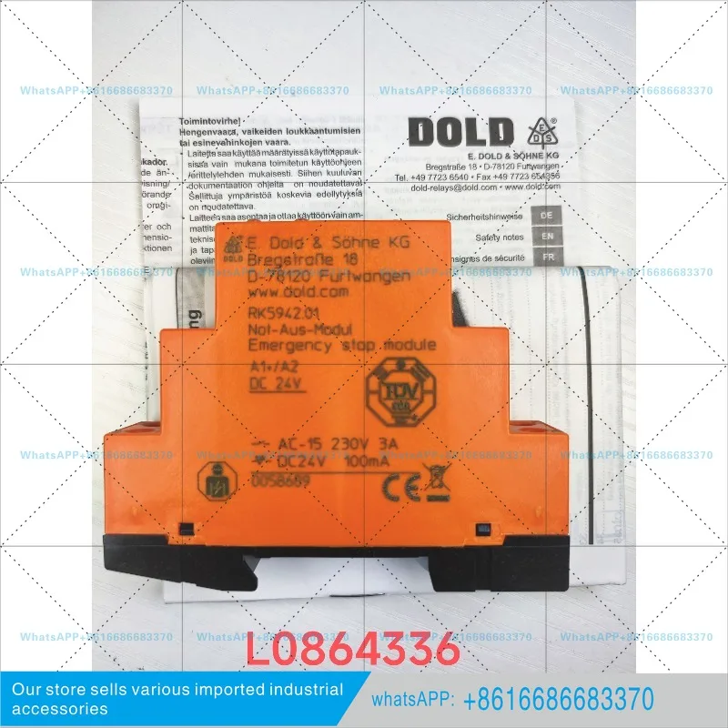 Printing press safety relay RK5942.01 L0864336 DOLD