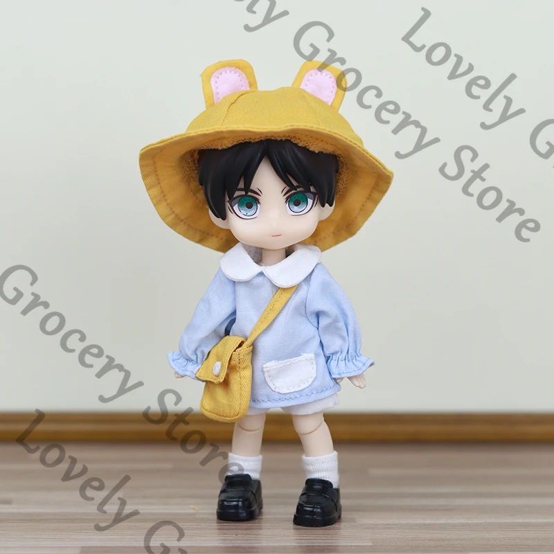 

Anime Shingeki No Kyojin Attack on Titan Eren Jaeger Cosplay Cartoon Ornament Garage Kits Mascot Movability Figures Model Gift