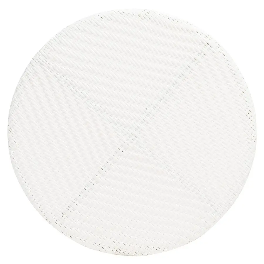 PAT4011C Outdoor Kylie White Rattan Bistro Table