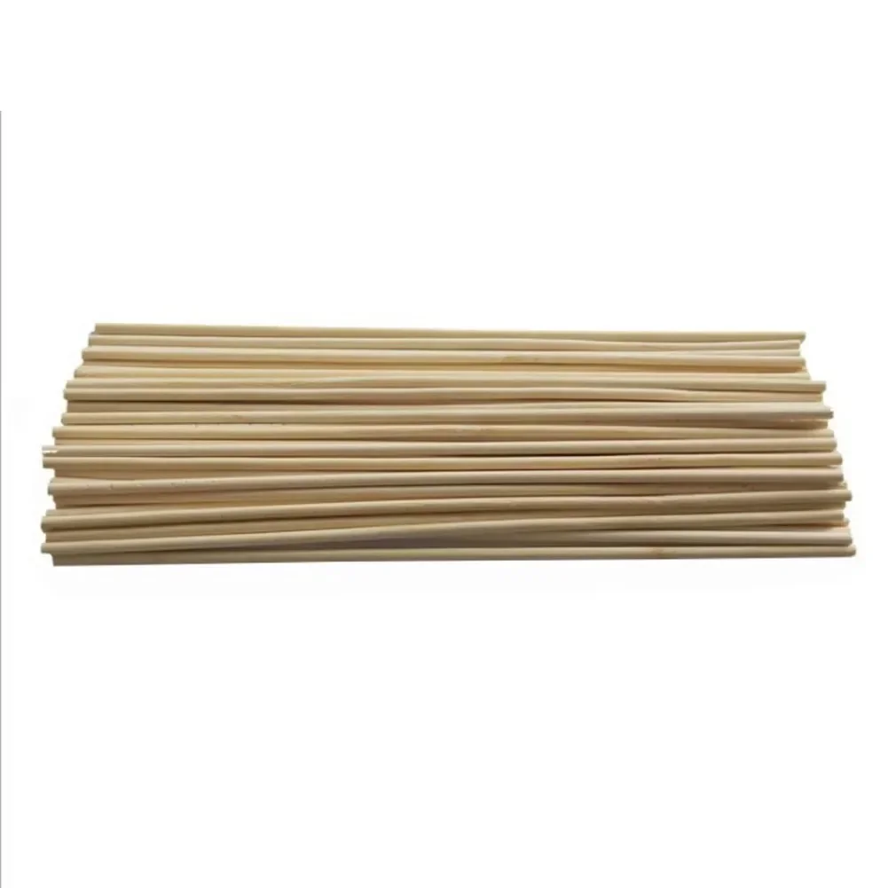 25pcs Bamboo Sticks Trellis Stakes Kit For Garden Plants Support Tomatoes Peas Plant Growth Support Rod Bamboo Chop Sticks