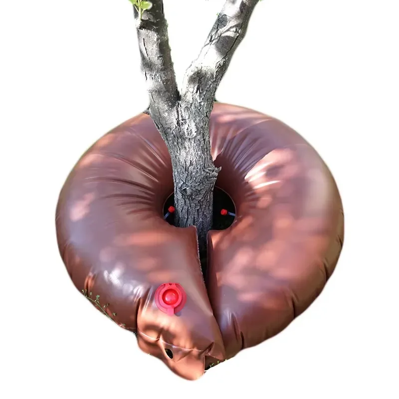 Slow Release Tree Watering Ring PVC Drip Irrigation Water Pouch Round Watering Bags Automatic Drip System for Planting