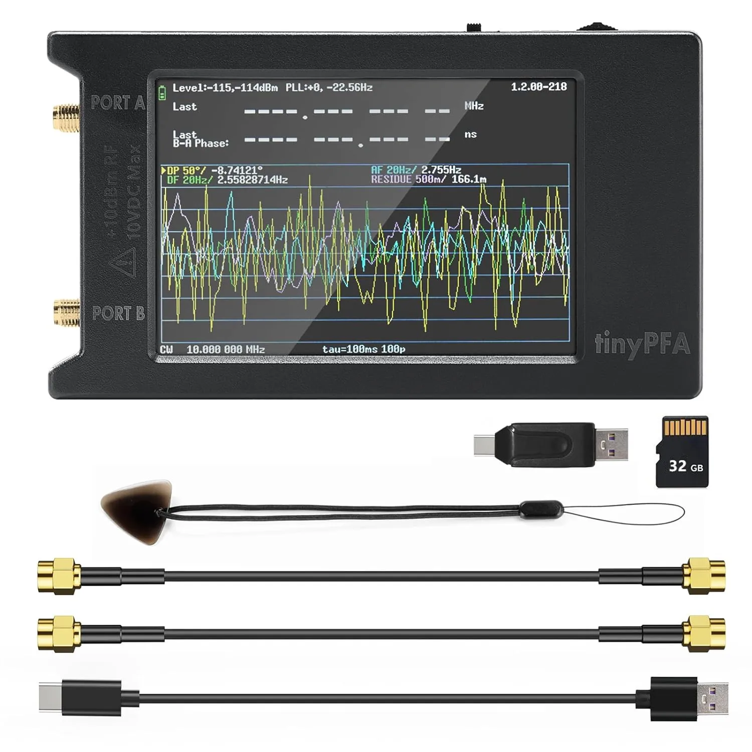 Newest TinyPFA Phase Frequency Analyzer 4\