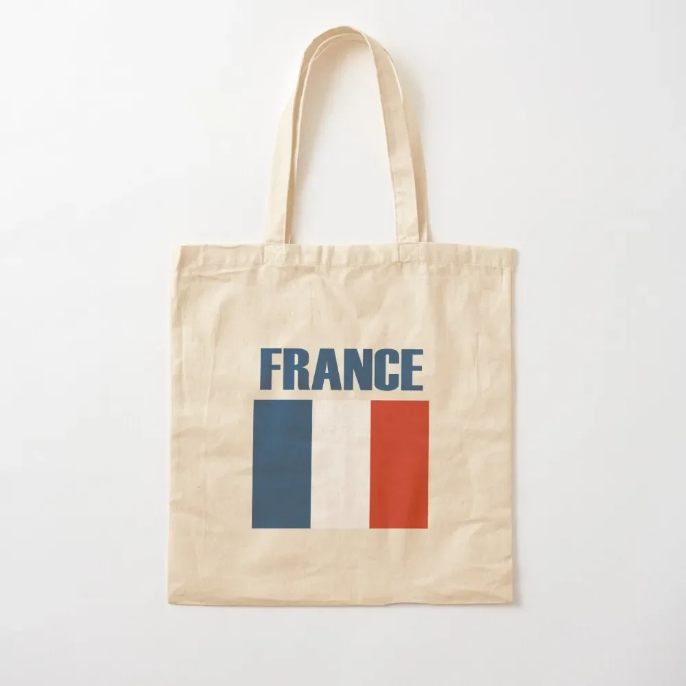 

France Travel - French Flag Tote Bag Women bags shoping bag eco pack university shopper bag