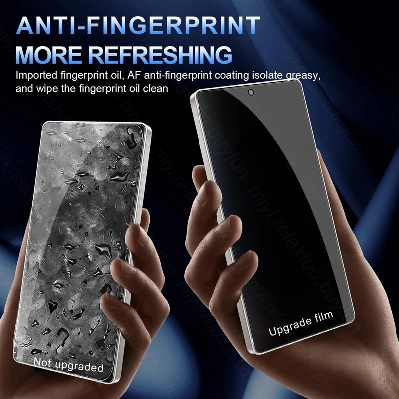 4-1 Piezas Protector de Pantalla de Vidrio Templado Anti-Espía para Samsung Galaxy S25 S26 Ultra S 26 25 Plus Edge S26+ 5G 2