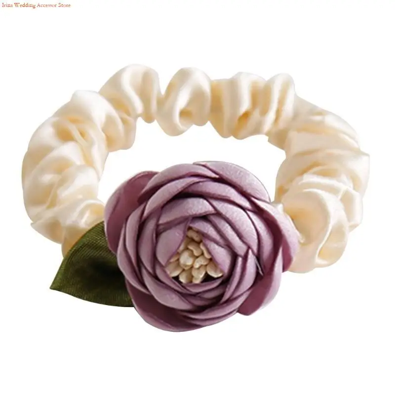 G92D MessyBun Hair Piece Hair Bun Scrunchies Ponytail Hair Holder Female Hair Decors