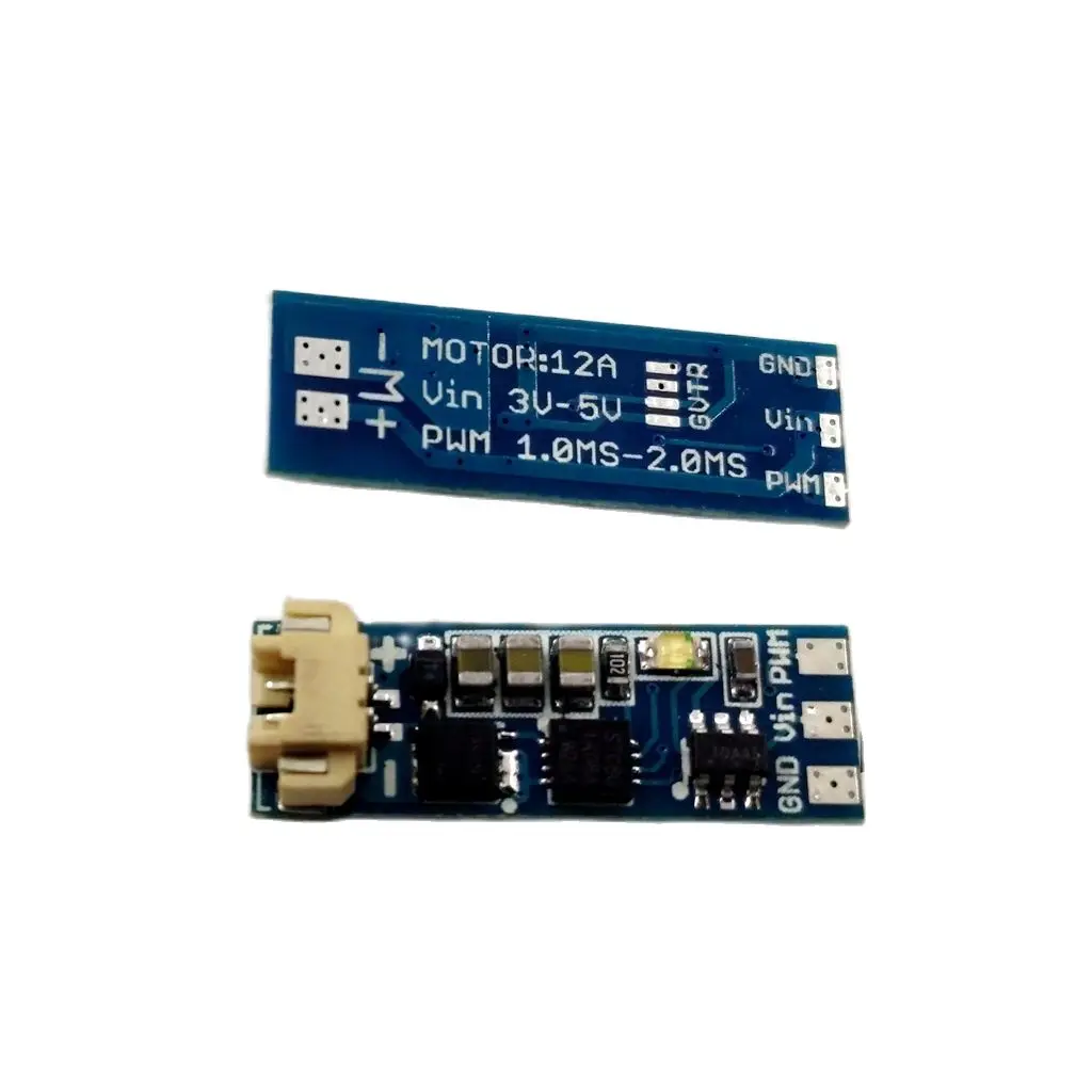 Mini brushless unidirectional electrical adjustment 1S Coreless Motor driver board Miniature fixed-wing remote control aircraft