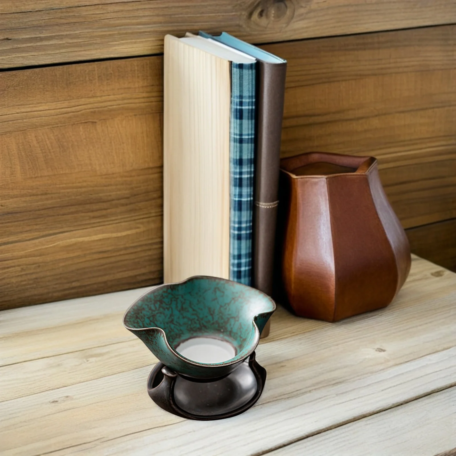 

1Set Tea Retro Adornment Practical High Quality Materials Living Room Office Tea Pet Ornament Cow Decoration