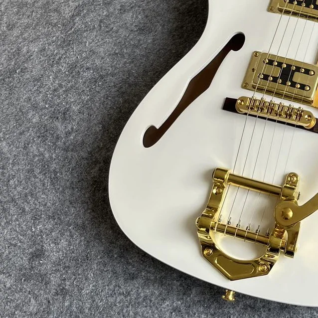 F58 Exquisite electric guitar, high-quality chrome plated hardware guitar, fast and free shipping